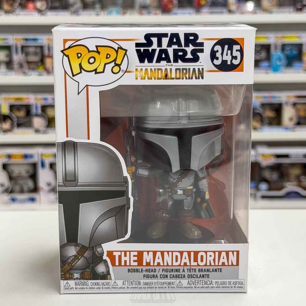 Funko Pop Star Wars The Mandalorian 345 Bounty Hunter Disney+ Toy Vinyl Figure